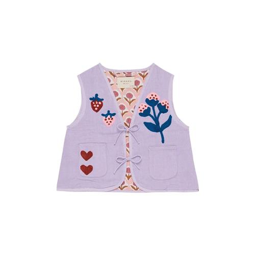 Sissel Edelbo Nathalia Mini Vest Grape | Lilla | 5-6 years