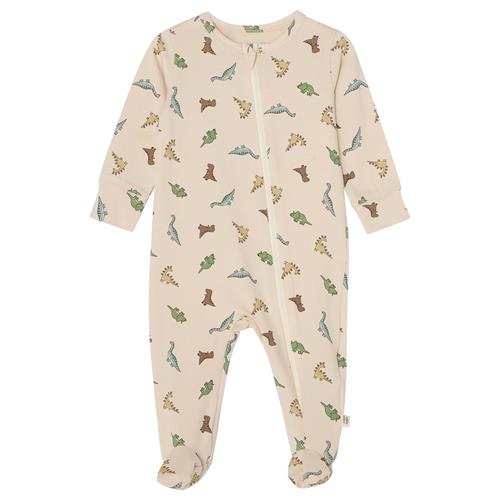 Buddy & Hope Leo Dinosaur Animal Mønster Pyjamas | Hvid | 62/68 cm