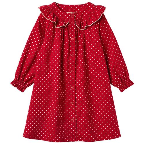 Fliink Dolly Dot Kravekjole Pompeian Red | Rød | 3 years