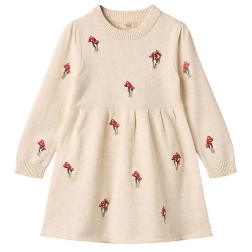 Fliink Benna Mushroom Kjole Sandshell Beige | Beige | 3 years