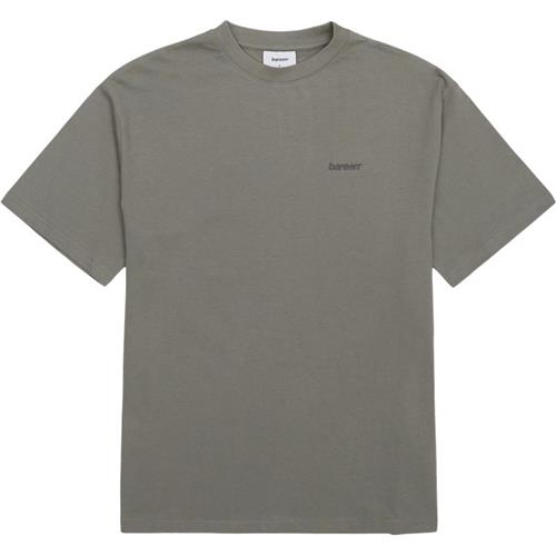 Se Bareen Bard Box Fit Heavy Graphic Tee Castor Grey ved Quint