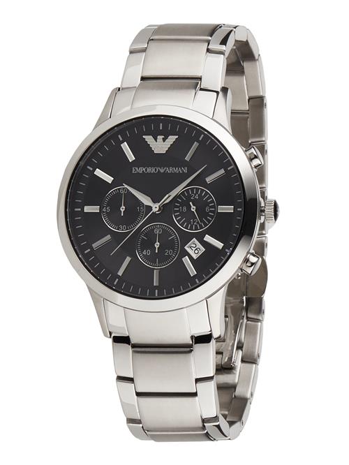 Emporio Armani Analogt ur  sort / sølv