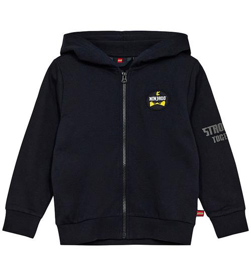 LEGO® Wear Sweatshirt m. Lynlås - Ninjago - Sort