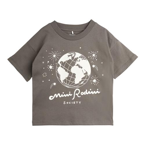 Mini Rodini Society T-Shirt Grey | Grå | 116/122 cm