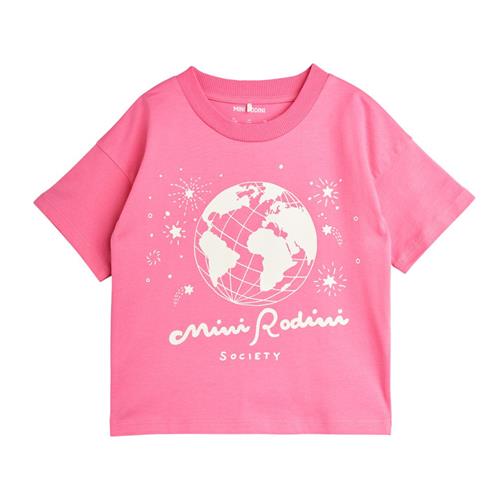 Mini Rodini Society T-Shirt Pink | Lyserød | 104/110 cm