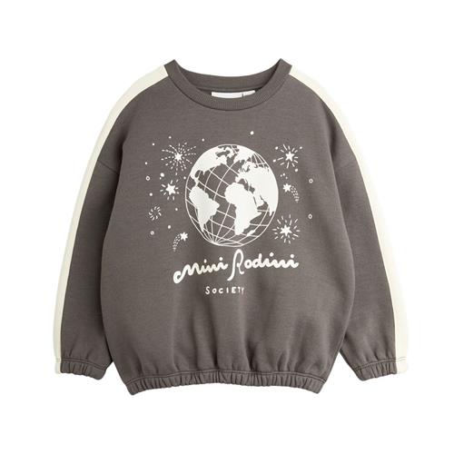 Mini Rodini Society Sweatshirt Grey | Grå | 104/110 cm