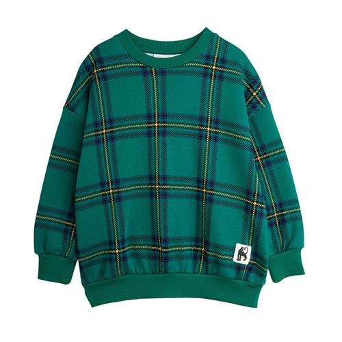 Mini Rodini Tjek Sweater i Green | Grønn | 104/110 cm