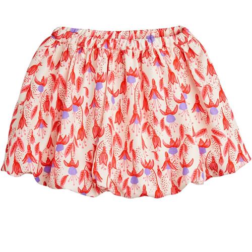 Mini Rodini Fuchsia Aop Woven Balloon Skirt Red |  | 116/122 cm