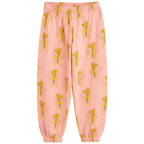 Mini Rodini Winter Flowers Aop Sweatpants Pink | Lyserød | 92/98 cm