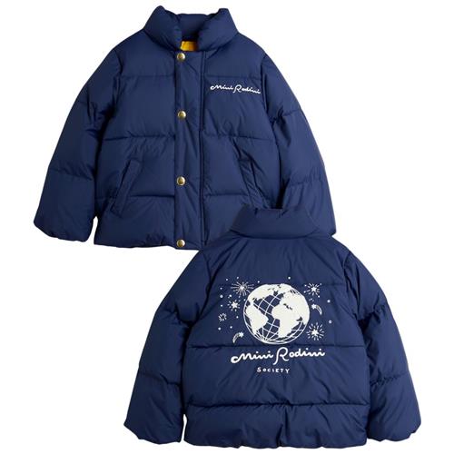 Mini Rodini Mini Rodini Society City Puffer Jacket Blue | Marine blå | 80/86 cm