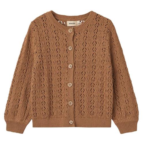 Wheat GOTS Celia Cardigan Caramel | Brun | 122 cm