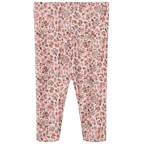 Wheat GOTS Jules Blomstrede Baby-leggings Pale Rose | Lyserød | 86 cm