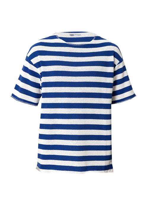 VAMOS CLO Bluser & t-shirts 'Columbus'  navy / hvid