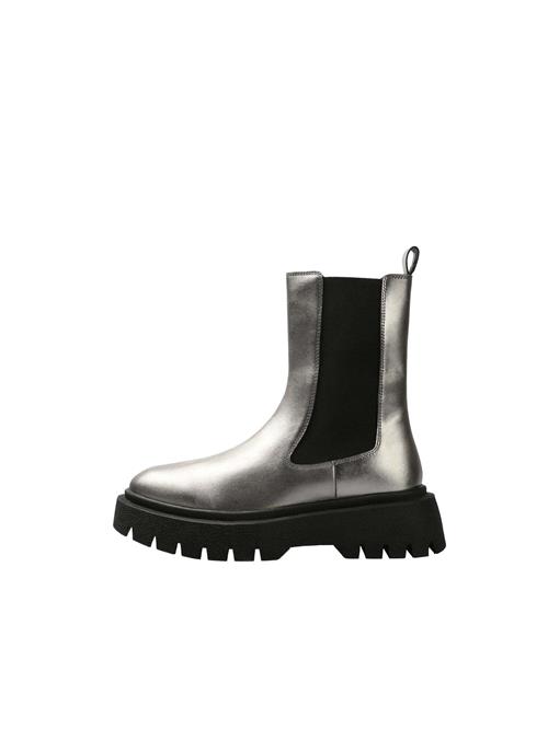 Se Scalpers Chelsea Boots  sort / sølv ved About You