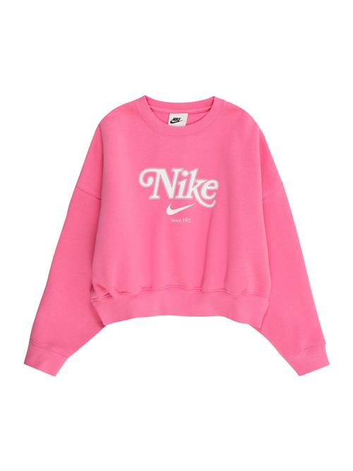 Nike Sportswear Sweatshirt  pitaya / hvid