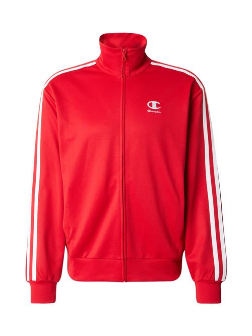 Champion Authentic Athletic Apparel Sweatjakke  rød / hvid