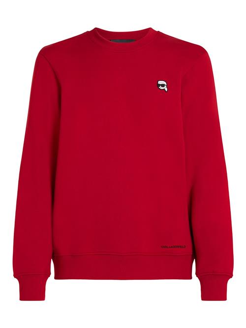 Karl Lagerfeld Sweatshirt  rød / sort / hvid