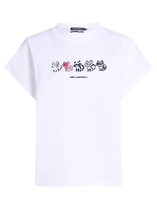 Karl Lagerfeld Shirts  rød / sort / hvid