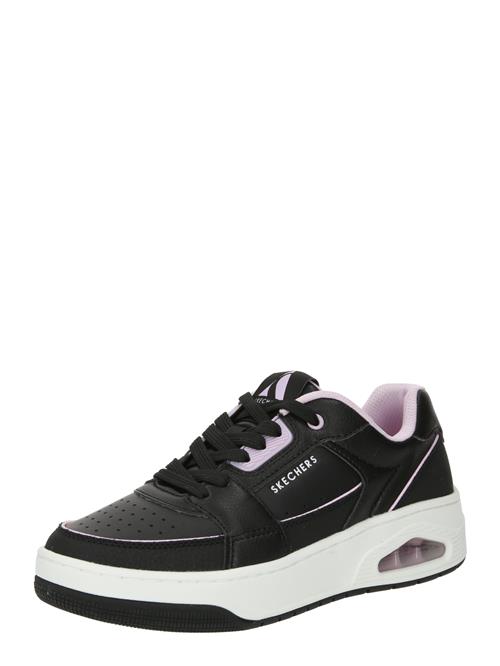 SKECHERS Sneaker low 'UNO COURT'  lilla / sort