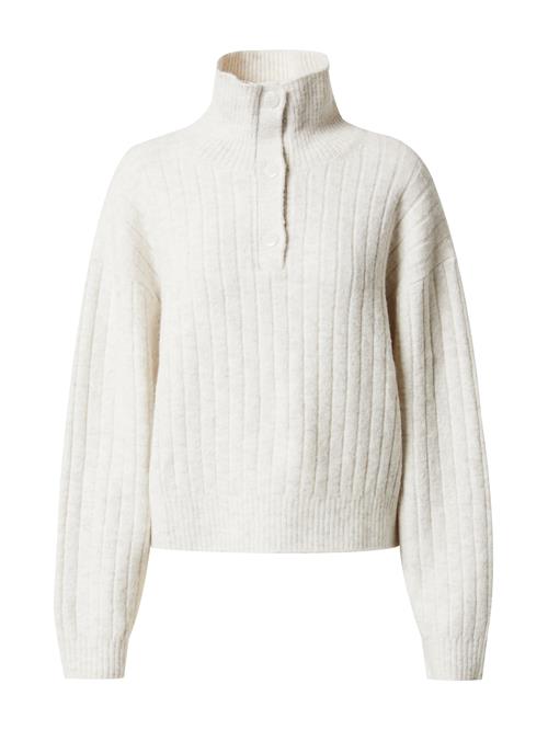 WEEKDAY Pullover 'Heidi'  hvid-meleret