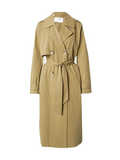 SELECTED FEMME Overgangsfrakke 'SLFSia'  khaki