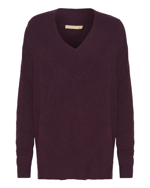 CULTURE Pullover 'Olivia'  bordeaux