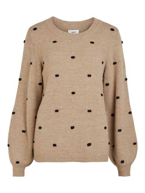 Se OBJECT Pullover 'EVE NONSIA'  beige / sort ved About You