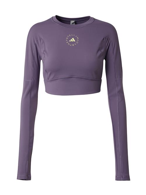 ADIDAS BY STELLA MCCARTNEY Funktionsbluse 'TrueStrength'  pastelgul / mørkelilla