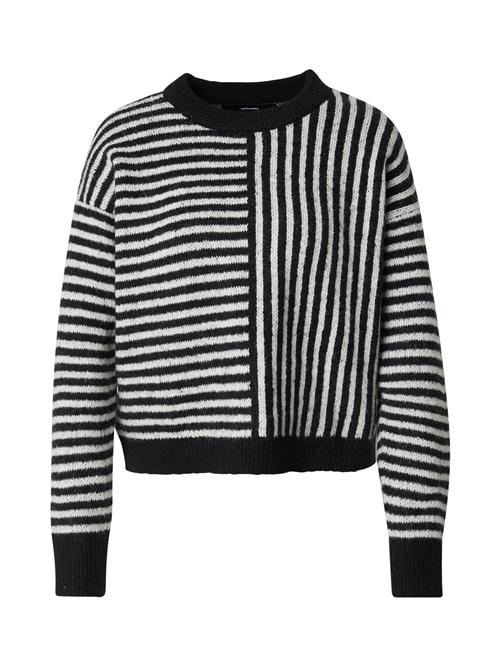 Se VERO MODA Pullover 'VMUranus'  ecru / sort ved About You