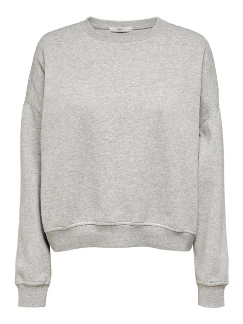 ONLY Sweatshirt  grå-meleret