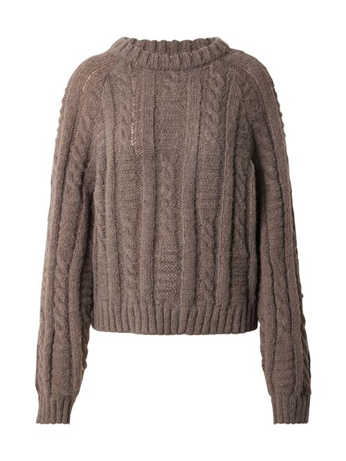 PIECES Pullover 'PCNEO'  brun-meleret