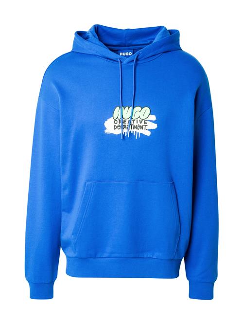 HUGO Sweatshirt 'Nugobino'  blå / mint / sort / hvid