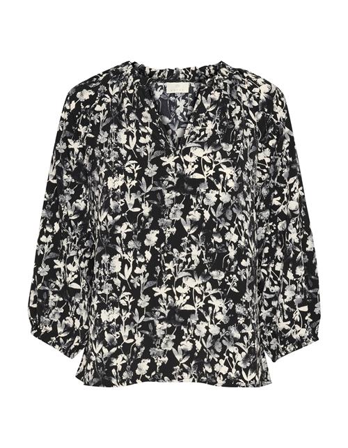 Kaffe Bluse 'Rebekka'  sort / hvid