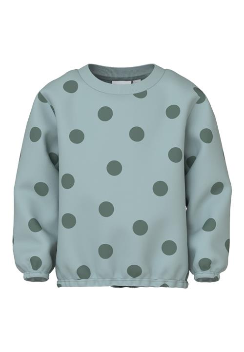 NAME IT Sweatshirt 'NMFVILUBA'  turkis / gran