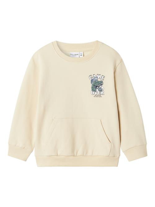 NAME IT Sweatshirt 'NMMVUGO'  sand / opal / gran / hvid