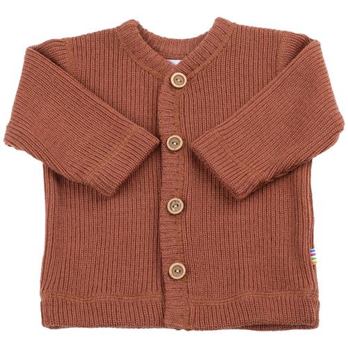 Se Joha Cardigan i rust | Brun | 120 cm ved Babyshop