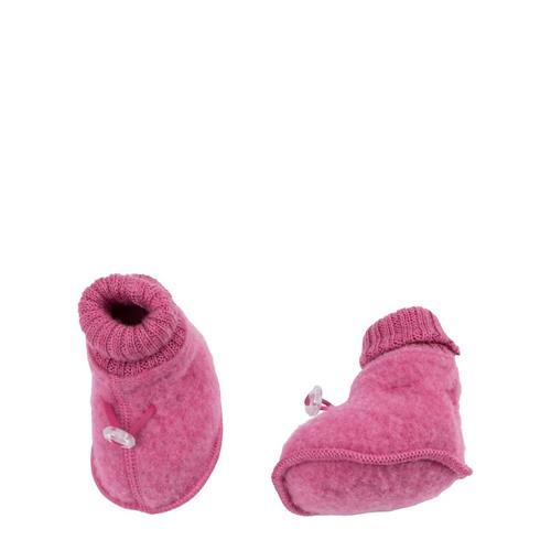 Se Joha Bløde uld baby booties i Blush Pink | Lyserød | 60 cm ved Babyshop