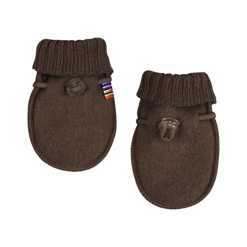 Se Joha Baby mittens Dark bark | Brun | 70 cm ved Babyshop