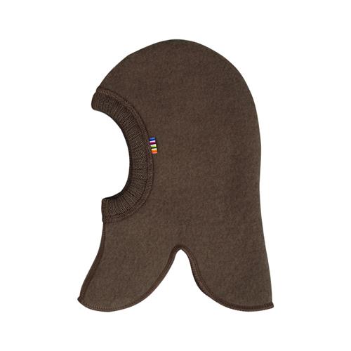 Se Joha Balaclava Dark bark | Brun | 54 cm ved Babyshop