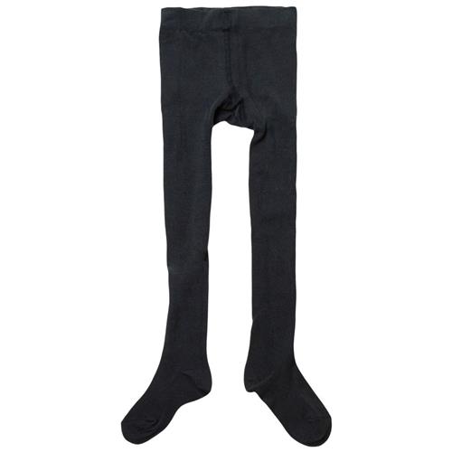 Se Joha Wool rib tights Navy | Marine blå | 110 cm ved Babyshop