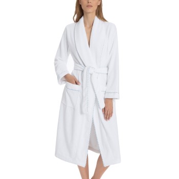 Se Calida After Shower Bathrobe Hvid X-Small Dame ved Timarco