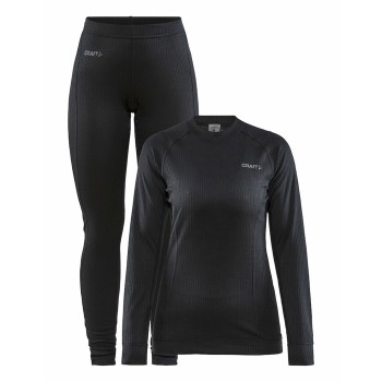 Craft Baselayer Set Women Sort polyester Medium Dame