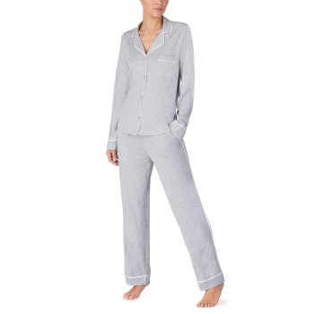 DKNY New Signature Pyjama Set Grå Large Dame