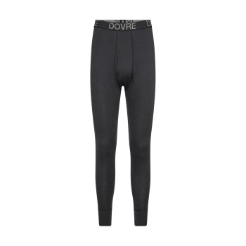 Dovre Wool Long Johns Mørkgrå  merinould Small Herre