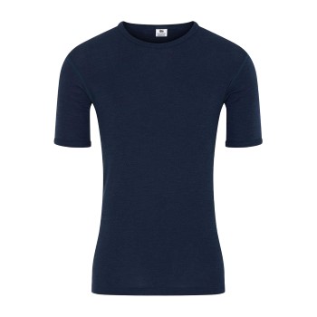 Dovre Wool T-shirt Marineblå merinould Small Herre