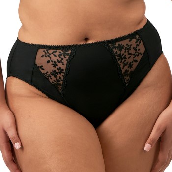 Elomi Trusser Zarla High Leg Brief Sort polyamid XX-Large Dame