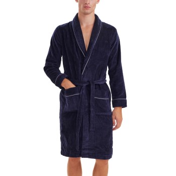 JBS Bath Robe Marineblå bomuld XX-Large Herre