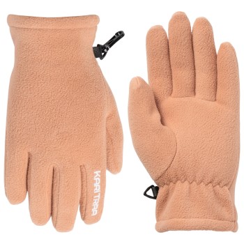 Kari Traa Fleece Glove Lysbrun  polyester Large