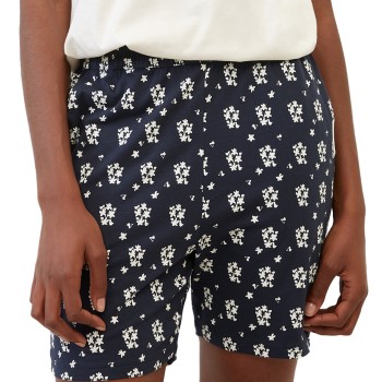 Marc O'Polo Marc O Polo Mix Program Highwaist Shorts Mørkblå bomuld Large Dame