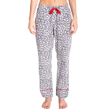 PJ Salvage Pj Salvage Chelsea Pyjama Pants Grå bomuld Small Dame